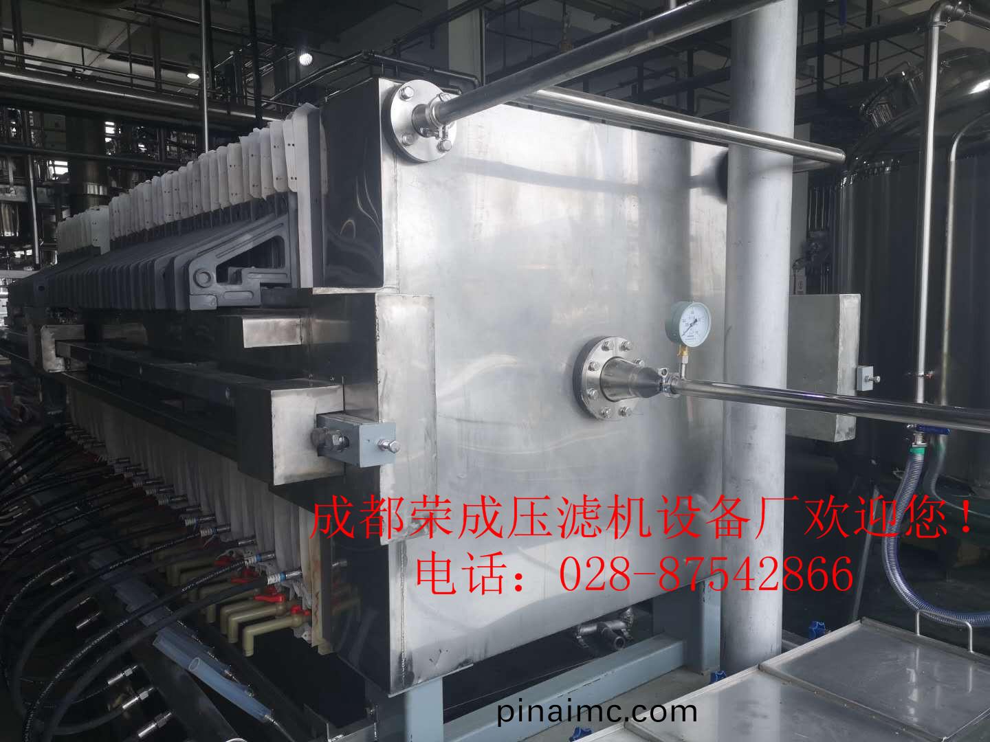 製藥行(xing)業(ye)316L不(bu)鏽(xiu)鋼隔膜壓(ya)濾機(ji)
